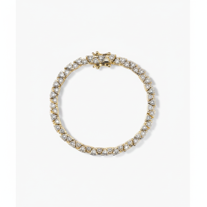 Pulsera de tenis con diamantes Patra, elegante accesorio de moda - Product Image 1