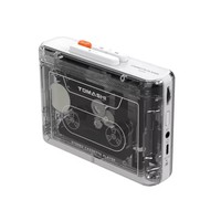 Lecteur de cassette tendance avec couvercle transparent pour cassette visible, Walkman, vente directe d'usine