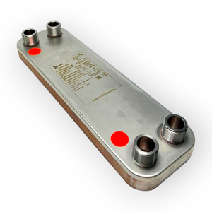 004b1211 20 แผ่นแลกเปลี่ยนความร้อนแบบแผ่น Xb06h+-1-20 G3/<span class=keywords><strong>4</strong></span> นิ้ว แบบเชื่อมประสาน ใหม่ ของแท้ มีสินค้าพร้อมส่ง ระบบอัตโนมัติทางอุตสาหกรรม - Product Image 1