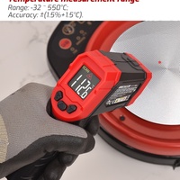 Thermomètre infrarouge numérique laser TASI TA606B+ haute température, pistolet testeur de température