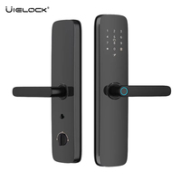 Cerradura Inteligente Moderna para Puerta Industrial de Aluminio, Material ABS Ignífugo, Idioma Personalizable, Cerradura Electrónica