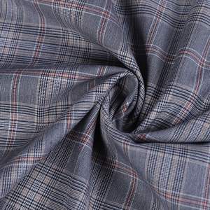 Pengiriman cepat benang dicelup Harga bagus TR setelan Greige buku warna kain tartan kain kotak-kotak - Product Image 4