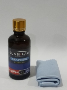GLASKLARE น้ำยาเคลือบแก้วรถยนต์ 12H ฮาร์ดเนส นาโนไดมอนด์โค้ทติ้ง ผสมกราฟีนและเซรามิก 50 มล. คริสตัลเคลียร์ กราฟีน คริสตัลโค้ทติ้ง - Product Image 3