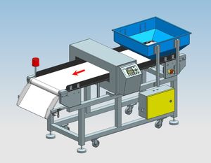 Hot-Selling Cacahuète Céréales Blé Riz Maïs Protéine Poudre Repas Poudre De Remplacement Vente Chaude Alimentaire Détecteur De Métaux avec CE - Product Image 1