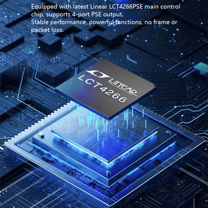 Tarjeta de Red Eip EFT-143 PCIEX4 de 4 Puertos Gigabit LAN con Chip Intel I211 y POE para Automatización Industrial, Compatible con <span class=keywords><strong>PCIeX1</strong></span>/X8/X16 - Product Image 5