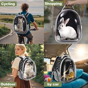 <span class=keywords><strong>Sac</strong></span> de <span class=keywords><strong>transport</strong></span> pour chat, oiseau, <span class=keywords><strong>lapin</strong></span>, cobaye, design de capsule spatiale ventilée, avec fenêtre à bulles transparente, <span class=keywords><strong>sac</strong></span> à <span class=keywords><strong>dos</strong></span> de <span class=keywords><strong>transport</strong></span> pour animaux de compagnie - Product Image 2