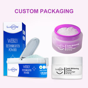 Luxsmile Private Label menta perossido libera dente Non sensibile sbiancare in polvere forte polvere organica Pap denti sbiancanti - Product Image 3