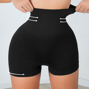 Culotte gainante taille haute noire avec fonction de lifting des fesses et design ajouré pour <span class=keywords><strong>femme</strong></span> - Product Image 6