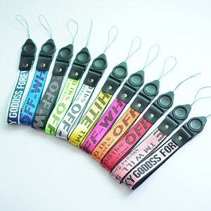 Off Lanyard Cartoon Fashion Neckband Teléfono móvil Off Fashion Lanyard Id Card Charm Accesorios Mano Correa para la muñeca Cordones para teléfono - Product Image 2