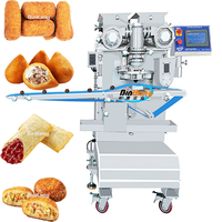 Machine automatique de fabrication de kibbeh, de coxinha, de croquettes, de falafel, petite machine à former des samosas, des boulettes, en acier inoxydable de qualité alimentaire