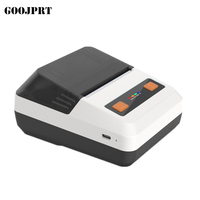 Printer Thermal POS Mini Portabel 80mm dengan Baterai 2600mAh 203dpi dan Kertas Thermal Tersedia