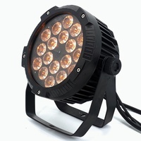 Projecteurs de scène DJ extérieurs étanches IP65 18x18W RGBWA UV 6-en-1 en aluminium, LED Par silencieux à effet Wash Disco avec DMX512
