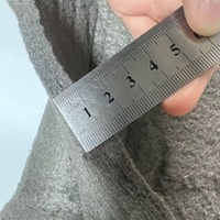 Feutre métallique de poinçon d'aiguille de fibre d'acier inoxydable de preuve de feu