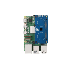 Waveshare DA7212 I2S Audio HAT Tipo B para Raspberry Pi, codificación/descodificación estéreo, conectores de altavoz integrados y chip EEPROM K423 - Product Image 1