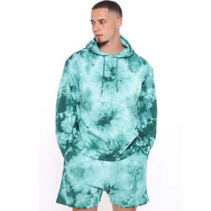 ชุดวอร์มผู้ชายลายมัดย้อมทรงปกติ ระบายอากาศได้ดี เหมาะสำหรับฤดูหนาว สไตล์วินเทจสตรีทแวร์ - Product Image 6