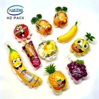 Sachet souple personnalisé en plastique pour liquides, eau, jus de fruits, smoothies et gelées – Forme originale pour boissons