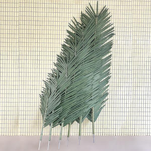 Usine Faux Coconut Géant Intérieur Extérieur Décoration Grand Faux Dattier <span class=keywords><strong>Palmier</strong></span> Branches Feuilles Pas Cher Feuilles <span class=keywords><strong>De</strong></span> <span class=keywords><strong>Palmier</strong></span> Artificielles - Product Image 2