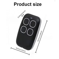 Copieur/Transmetteur Multi-fréquence 280-868 MHz avec Fonctionnalités de Code Roulant pour Télécommande de Porte de Garage Compatible