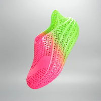 Zapatillas Deportivas Multimaterial Impresas en 3D de Alta Precisión, Zapatillas para Correr Elásticas de TPU, Impresas con SLA, Ligeras, Transpirables y con Suela Suave