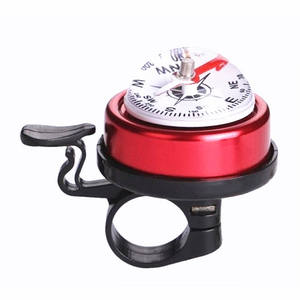 Timbre de Bicicleta de Aluminio con Sonido Fuerte Rojo, Accesorio para Bicicleta de Montaña - Product Image 1