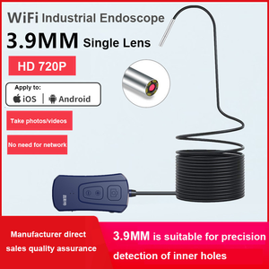 <span class=keywords><strong>Endoscope</strong></span> sans fil flexible semi-rigide de 3,9 mm, résolution HD 2MP, étanche IP67, caméra d'inspection <span class=keywords><strong>WiFi</strong></span>, capteur CMOS, LED - Product Image 2