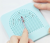 Outil d'enroulement à la main de nouveau Style pour disque d'enroulement Quilling en papier avec boîte de rangement pour épingles pour fabriquer des bandes de papier