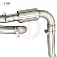 Tubos de Escape SDO Racing para Porsche 718 Boxster Cayman 2.0T 2.5T 2016-2024, Silenciador de Acero Inoxidable con Control de Válvula de Vacío
