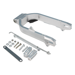 Hochwertiger <span class=keywords><strong>DAX</strong></span> CT70 Aluminium 6061 Hinterradschwinge <span class=keywords><strong>L</strong></span>=310/350/370/410MM Silber für Pit Bike Rahmen Mini Bike Teile - Product Image 6