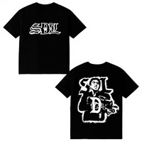 Kaos Pria Rajut Solid 100% Katun dengan Logo Custom, Regular Fit, Lengan Pendek, Formal Musim Panas, Lembut, Bernapas, Ramah Lingkungan