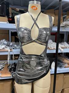 Nouvelle Collection 2026 – <span class=keywords><strong>Maillot</strong></span> <span class=keywords><strong>de</strong></span> <span class=keywords><strong>Bain</strong></span> Texturé Halter Solide <span class=keywords><strong>de</strong></span> Haute Qualité avec String et Cache-<span class=keywords><strong>Maillot</strong></span> pour Femme - Product Image 6