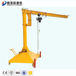 Atelier de haute qualité électrique 0.5T 1T 2T petite grue portative mobile grue de levage Jib Grua <span class=keywords><strong>Kran</strong></span> - Product Image 1