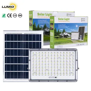 कारखाने मूल्य मोशन सेंसर सौर फ्लड लाइट रोड आईपी 66 वाटरप्रूफ आउटडोर कोब 50w 100w 200w 300w एल्यूमीनियम सौर ऊर्जा से प्रभावित