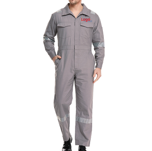 ZX Factory Custom Jumpsuit Workwear Ocean Crew <strong>Seaman</strong> Mechanic Work Wear Fr Hi Vis Men Coverall - Product Image 4