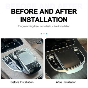 Pour Mercedes Benz Classe E, Classe C, C200L, GLC 260L, E300, NaviHua, bouton souris de voiture, joystick, pavé tactile de nouvelle conception pour l'intérieur de la voiture - Product Image 6