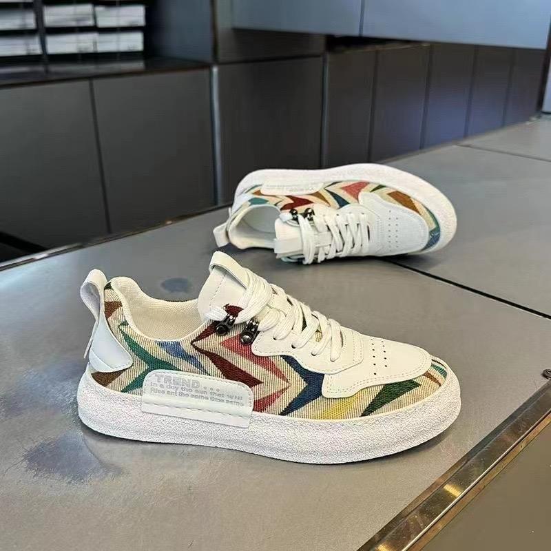 2024 Summer New Canvas Shoes Low Top Niche Breathable Casual Shoes
