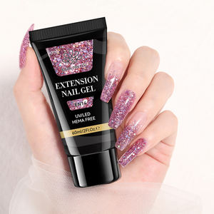 BORN PRETTY PRO 60ml Hema Free Quick Extension <span class=keywords><strong>Gel</strong></span> Acrylique Ongles Soak Off <span class=keywords><strong>Uv</strong></span> <span class=keywords><strong>Gel</strong></span> Nail Jelly Color Poly <span class=keywords><strong>Gel</strong></span> - Product Image 1