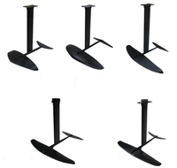 Haute Qualité En Gros Kitesurf Downwind Board Fiber Mât Électrique Aile Feuille Conseil Hydroptère ou Pièces Remplaçables Feuille Aile