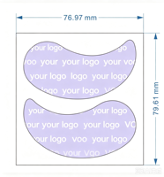 Patchs de masque pour les yeux en hydrogel bio personnalisables avec logo – Hydratants, raffermissants, anti-rides, éclaircissants, réduisent les cernes et les poches sous les yeux – Pour tous