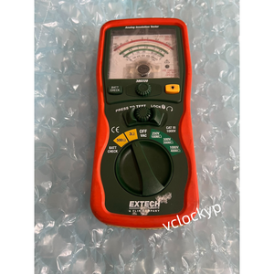 Extech 380320 Mégohmmètre analogique haute tension 250 500 1000VDC d'occasion - Product Image 1