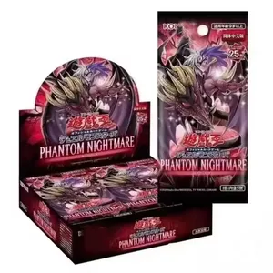 24 boîtes de cartes <span class=keywords><strong>YuGiOh</strong></span> 1305 1304 1208 en anglais TCG holographiques or et blanc, cartes de jeu de duel en papier, vente en gros pour les magasins d'anime - Product Image 4
