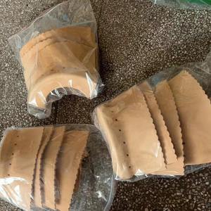 Bolsas de cuero para mesa de billar, bolsas de red de piel de vaca con clips metálicos para accesorios de billar - Product Image 3