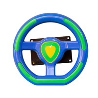 Machine de jeu de voiture de course de flamme accessoires de jeu pour enfants voitures volantes quotidiennes volant de voiture à bascule à pièces volant