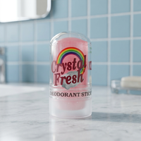 CRYSTAL FRESH Harga Terbaik Kualitas Tinggi 60g Aloe Vera Antiperspirant Stick Deodorant untuk Pria Model RMTT-AA060 Bersertifikat OTOP