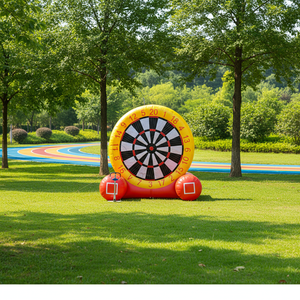 Jeu <span class=keywords><strong>de</strong></span> football gonflable commercial <span class=keywords><strong>en</strong></span> PVC certifié CE, avec toboggan, pour enfants <span class=keywords><strong>et</strong></span> adultes, idéal pour les locations <span class=keywords><strong>de</strong></span> fêtes <span class=keywords><strong>en</strong></span> extérieur - Vente chaude - Product Image 2