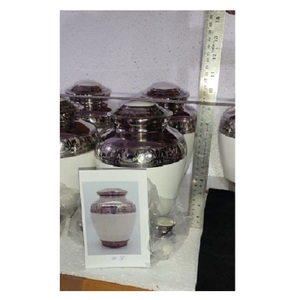 Crtion en laiton blanc antique pour adultes, pot de stockage de cuillères pour enfants et adultes - Product Image 1