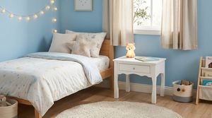 Modern <b>White</b> Wooden Bedroom Nightstand with 1 Drawer for Kids Room Furniture <b>Small</b> <b>Bedside</b> <b>Table</b> with Crystal Knob - Product Image 6