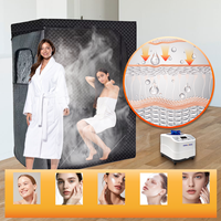 Dôme de sauna portable Qilong de qualité spa, moderne, pour appartement, sauna complet pour le corps, relaxation profonde, tente de sauna de grande taille