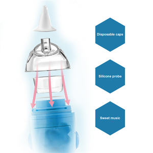 Appareil de soins de santé pour bébé, nettoyant pour nez, emballage en boîte de Silicone, aspirateur nasal Portable électrique - Product Image 5