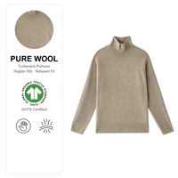 Pull col roulé côtelé 100 % laine pour femme, épais et chaud, tricot torsadé, décontracté, hiver, vente en gros, tricotage haut de gamme, best-seller
