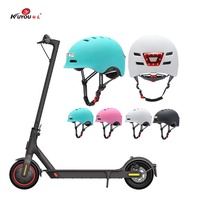 Casque de vélo électrique certifié CE EN1078 & CPSC pour scooter et skateboard avec lumière LED clignotante pour le cyclisme et le patinage